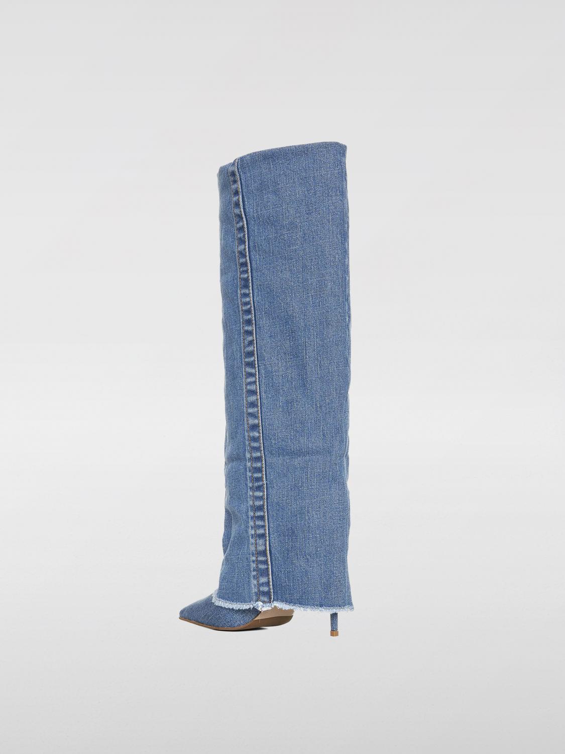 LE SILLA BOTTES: Bottes femme Le Silla, Bleu - Img 3