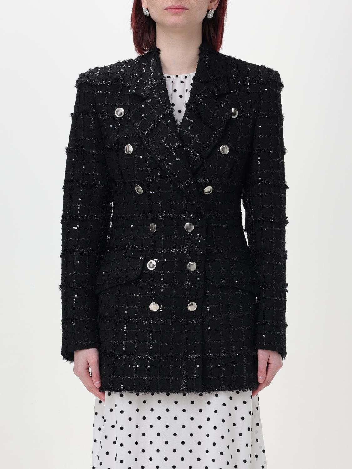 ALESSANDRA RICH: Blazer woman - Black | Alessandra Rich