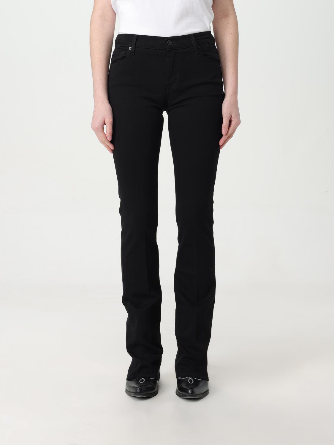 7 FOR ALL MANKIND JEANS: Jeans 7 For All Mankind in denim , Nero - Img 1