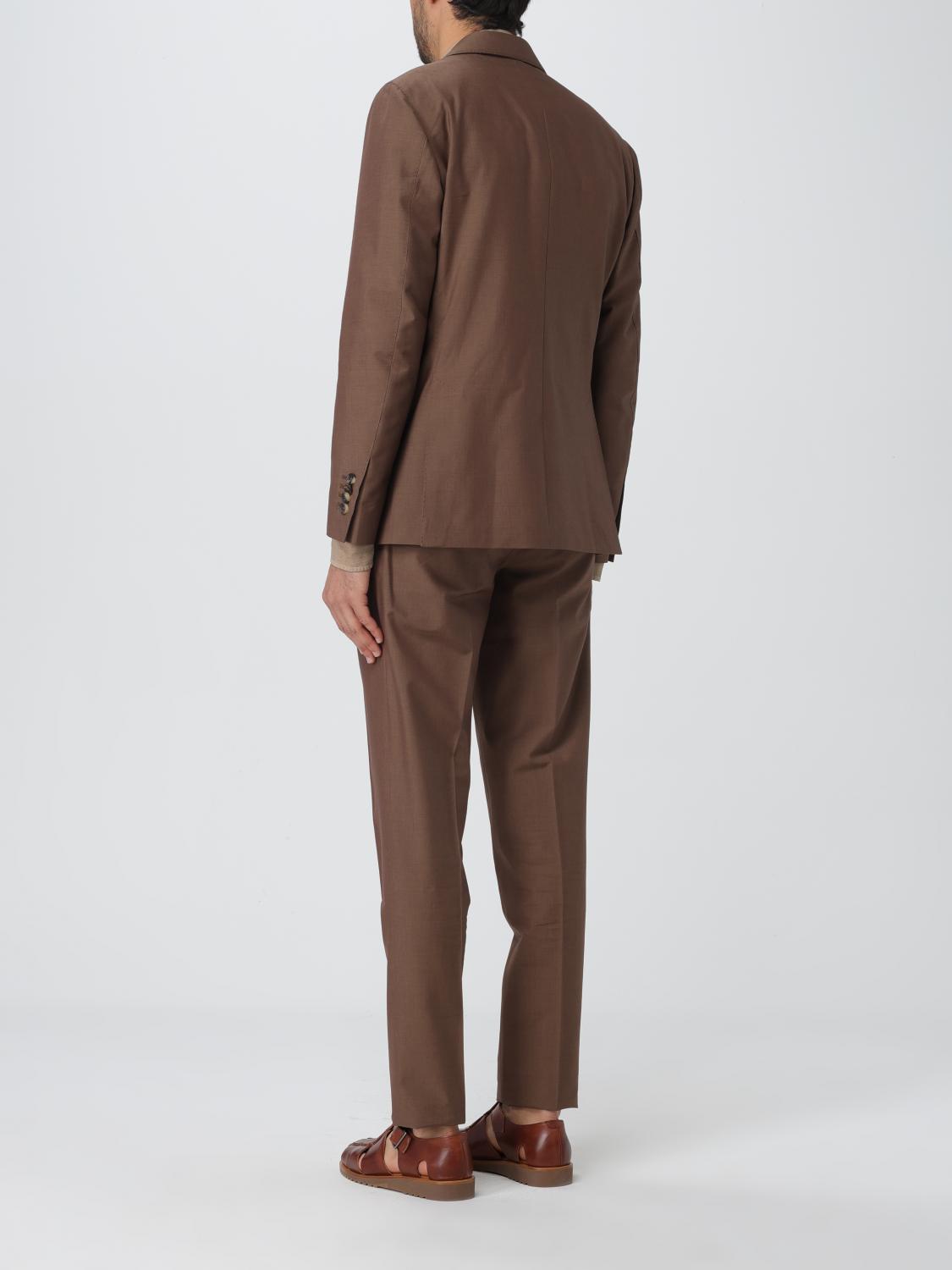 Lardini スーツ メンズ - ブラウン | EQ467AEEQSK62405 | GIGLIO.COM
