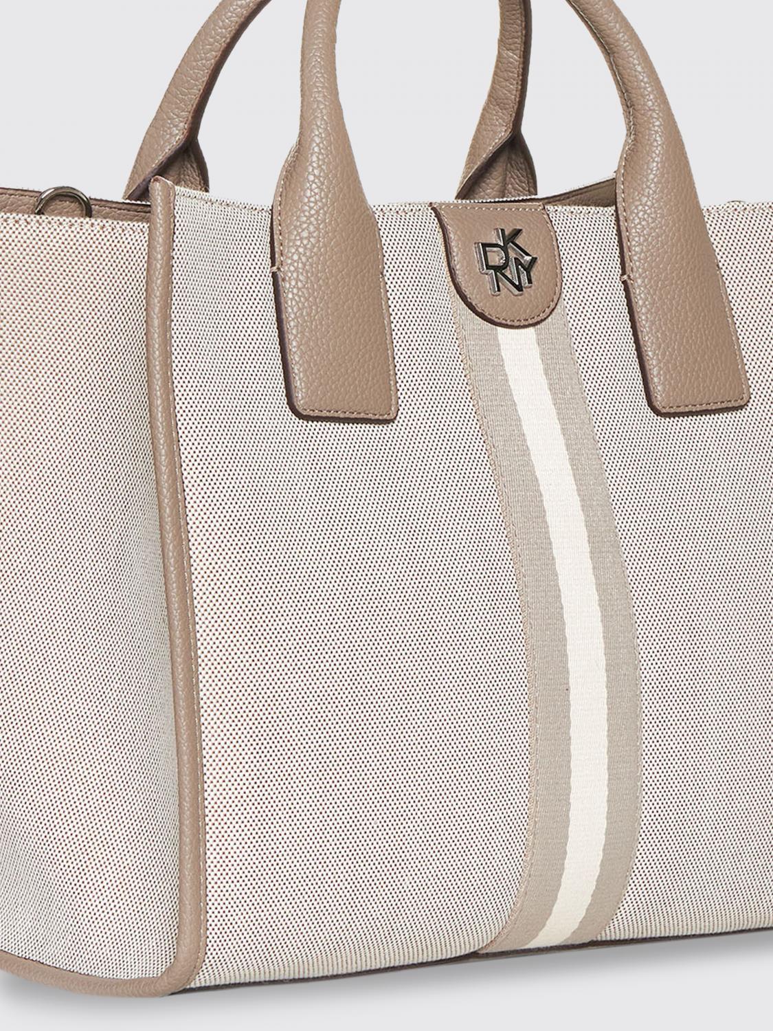 DKNY HANDBAG: Handbag woman Dkny, Beige - Img 3