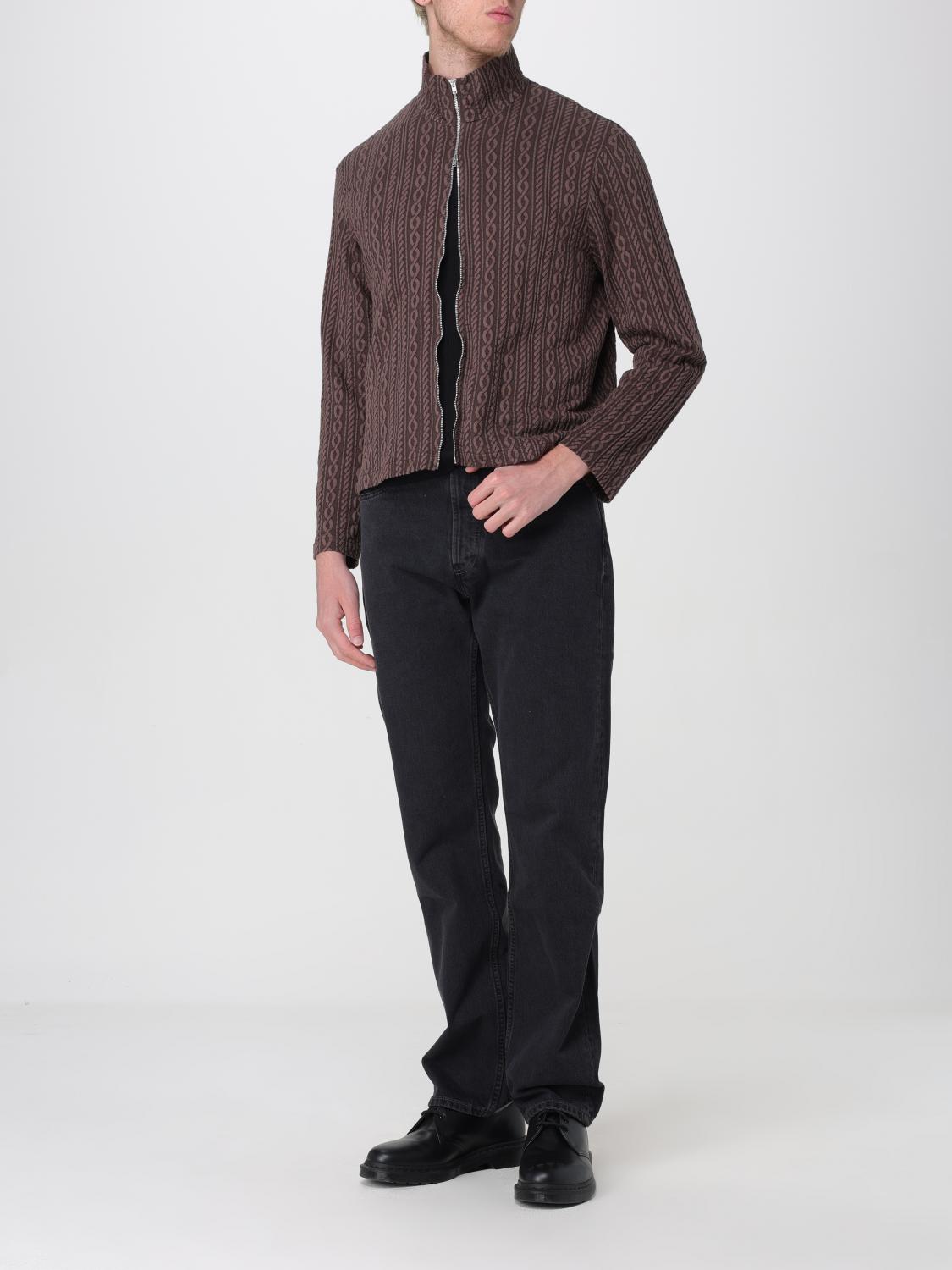 OUR LEGACY ロングポロシャツ　24ss Our Legacy ポロシャツ メンズ - ブラウン | M2246SI | GIGLIO.COM