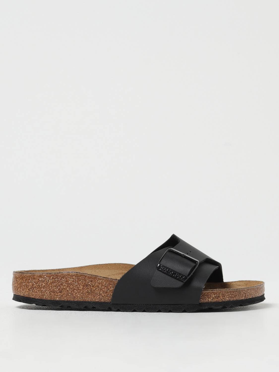 シューズ・サンダルその他 BIRKENSTOCK Woman Flat sandals Black 1026877 Wedge Heels for Women | buy online at BIRKENSTOCK