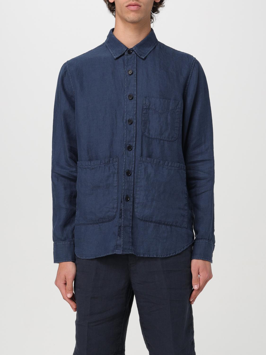 ASPESI CAMISA: Camisa hombre Aspesi, Azul Oscuro - Img 1