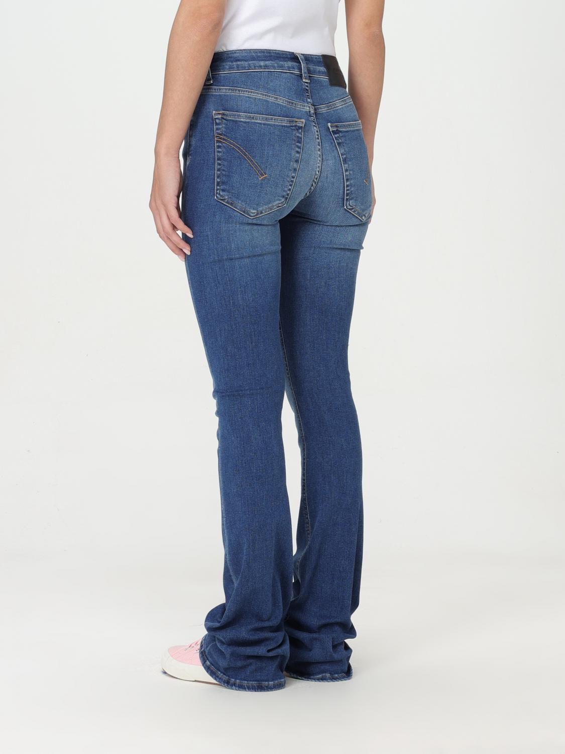 デニム・ジーパン DONDUP Woman Jeans Blue DP755DS0334D 800 Dondup Outlet: Jeans woman - Blue | Dondup jeans