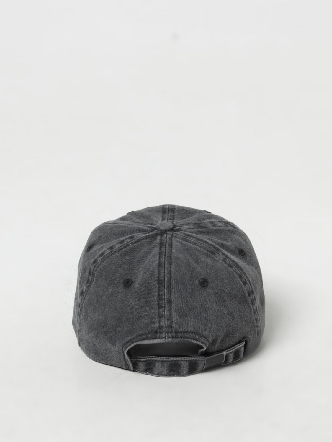 VERSACE JEANS COUTURE CAPPELLO: Cappello Versace Jeans Couture in denim washed , Nero - Img 3