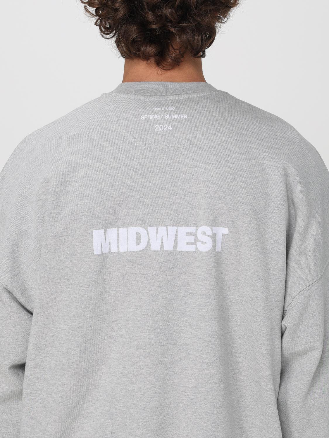 1989 STUDIO SUDADERA: Sudadera hombre 1989 Studio, Gris - Img 4