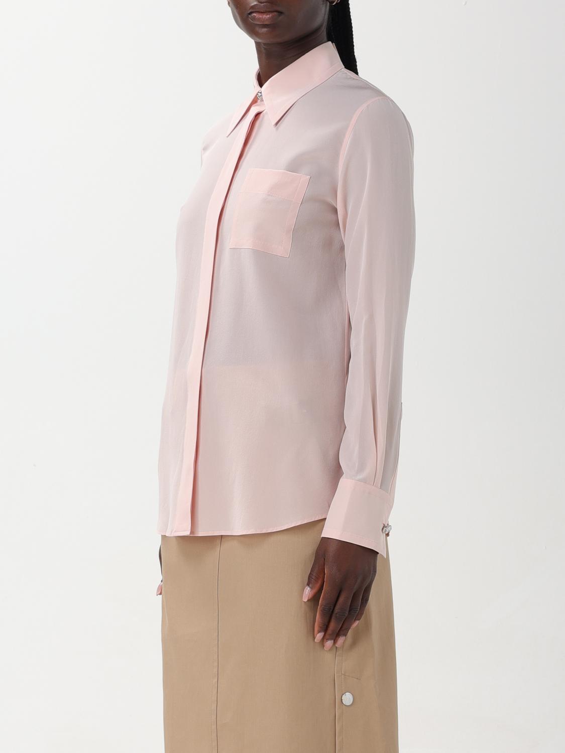 LANVIN CAMICIA: Camicia Lanvin in crepe , Rosa - Img 4