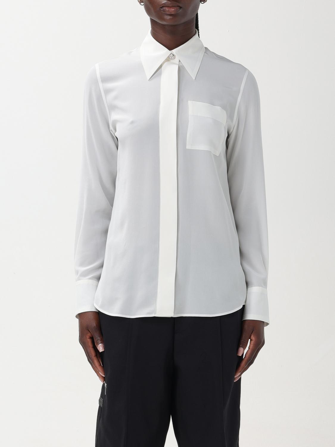 LANVIN CAMICIA: Camicia Lanvin in crepe , Beige - Img 1