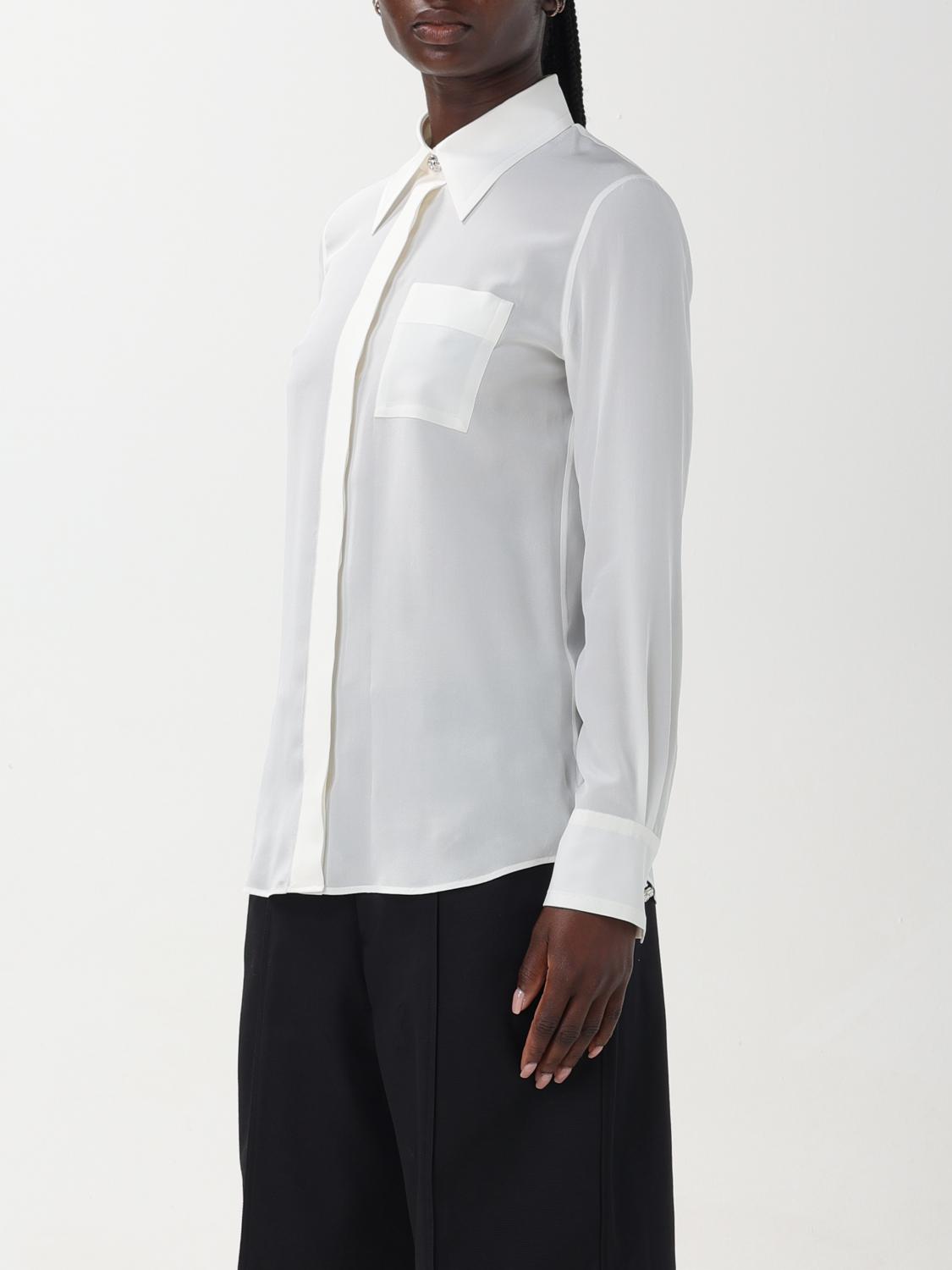 LANVIN CAMICIA: Camicia Lanvin in crepe , Beige - Img 4