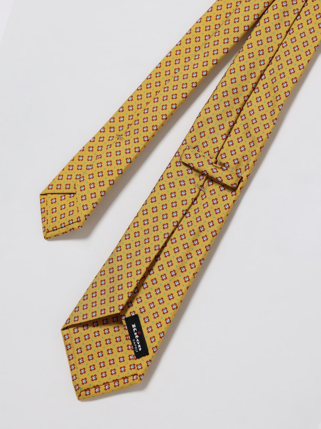 KITON KRAWATTE: Krawatte herren Kiton, Gelb - Img 2