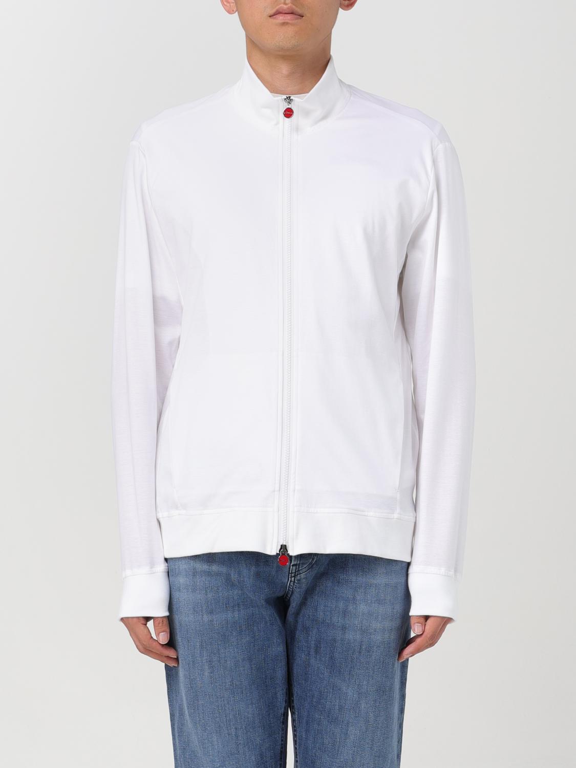 KITON SUDADERA: Sudadera hombre Kiton, Blanco - Img 1