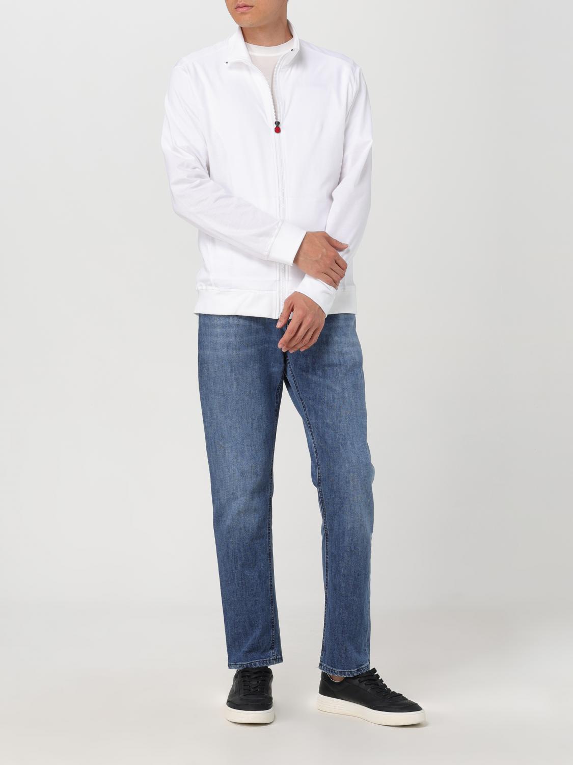 KITON SUDADERA: Sudadera hombre Kiton, Blanco - Img 2