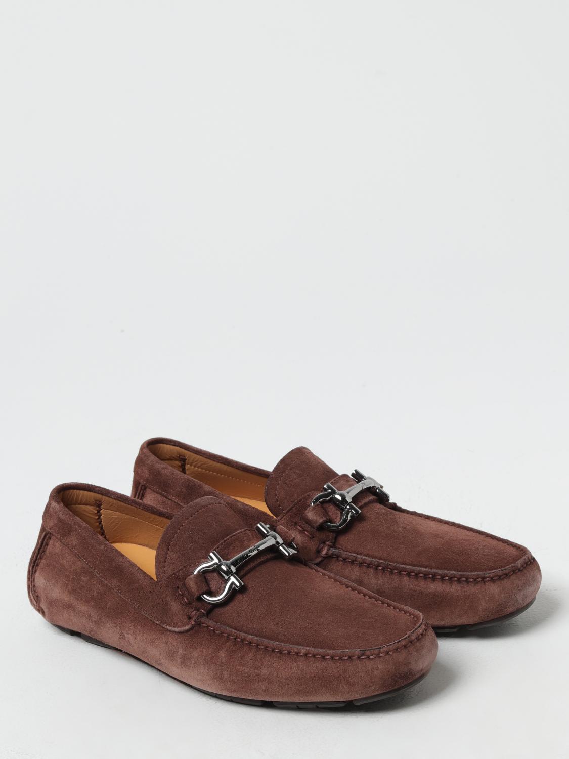 FERRAGAMO LOAFERS: Loafers men Ferragamo, Brown - Img 2