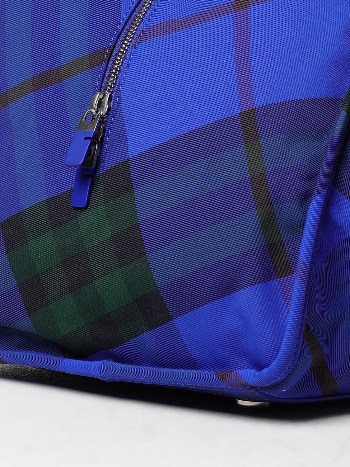BURBERRY TASCHE: Tasche herren Burberry, Blau - Img 4