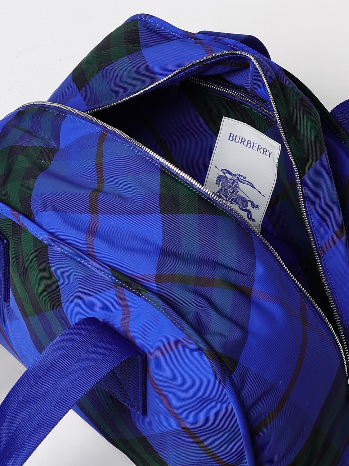 BURBERRY TASCHE: Tasche herren Burberry, Blau - Img 5