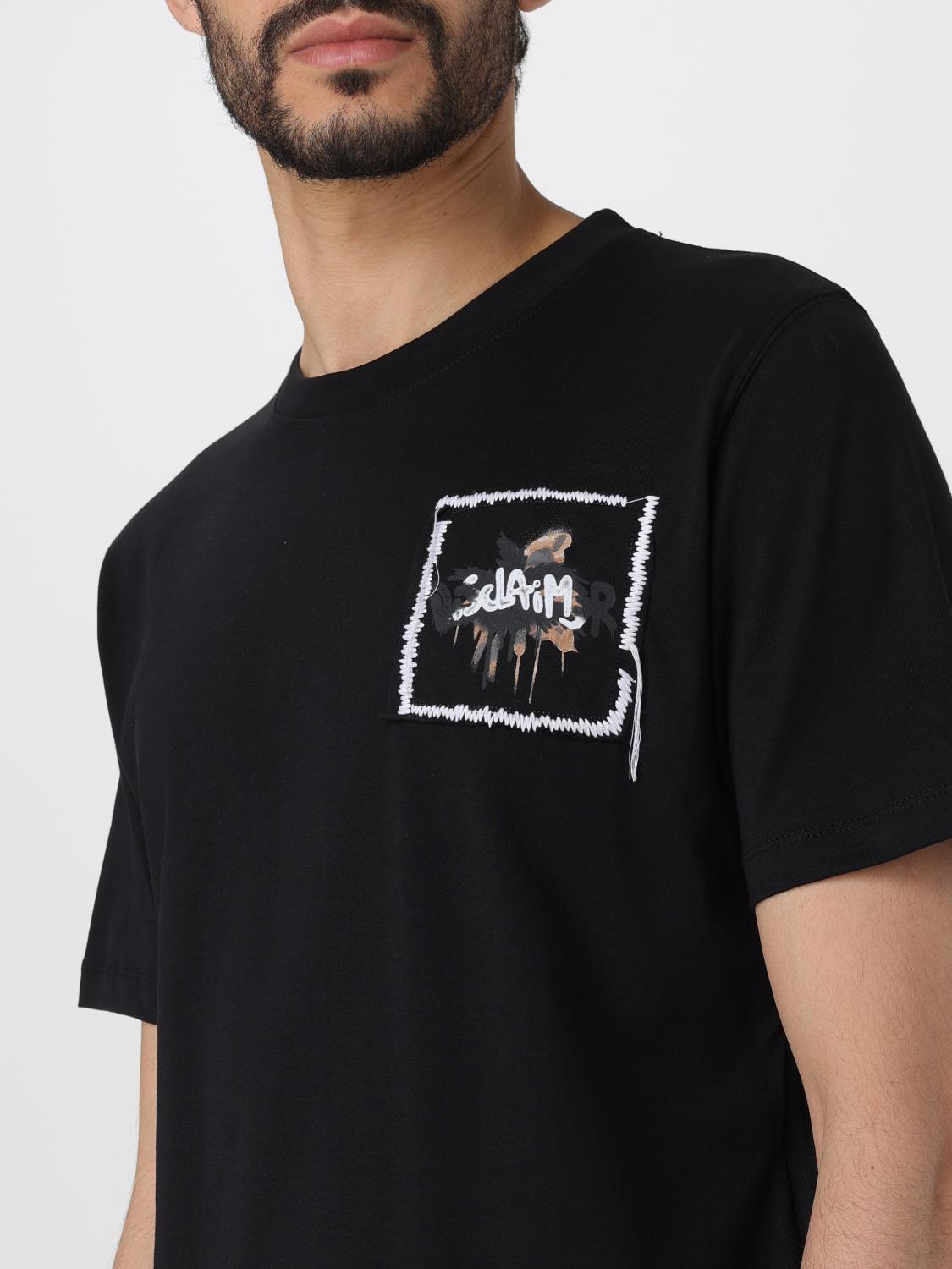 DISCLAIMER T-SHIRT: T-shirt herren Disclaimer, Schwarz - Img 3