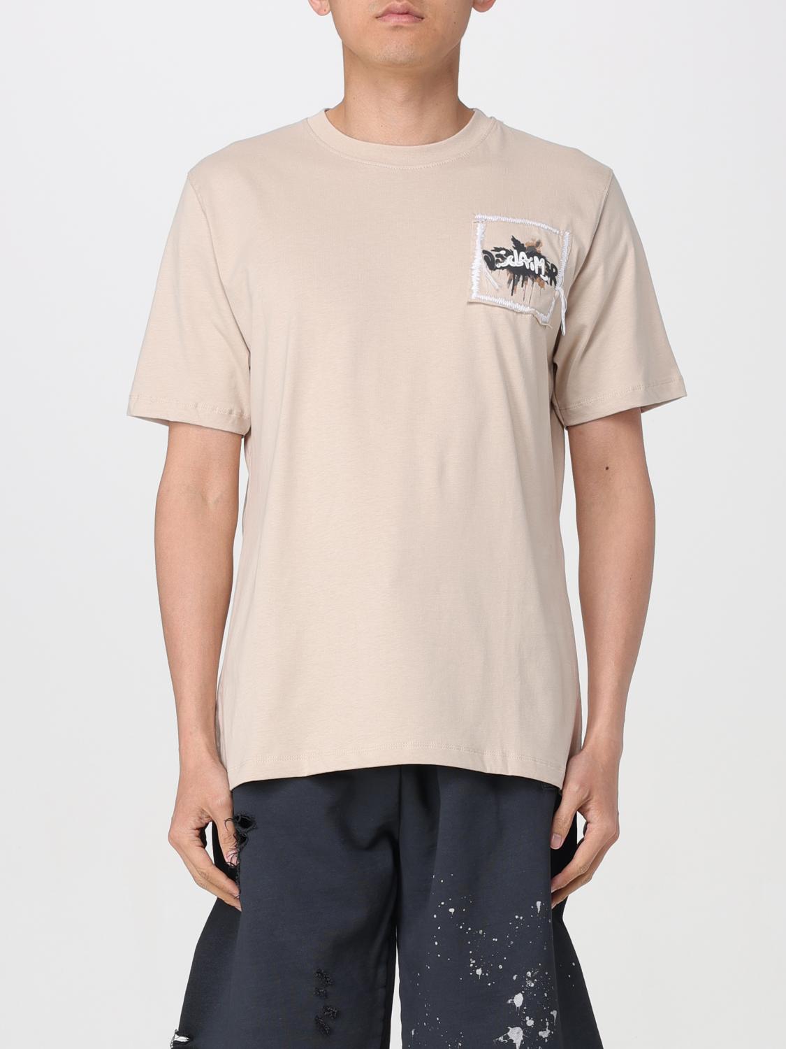 DISCLAIMER T-SHIRT: T-shirt men Disclaimer, Sand - Img 1