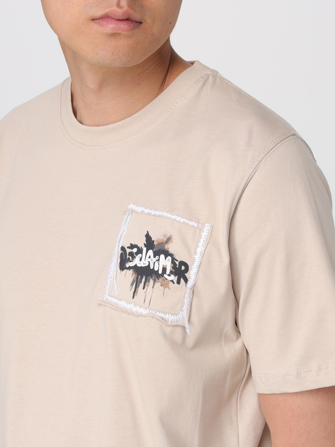 DISCLAIMER T-SHIRT: T-shirt men Disclaimer, Sand - Img 3