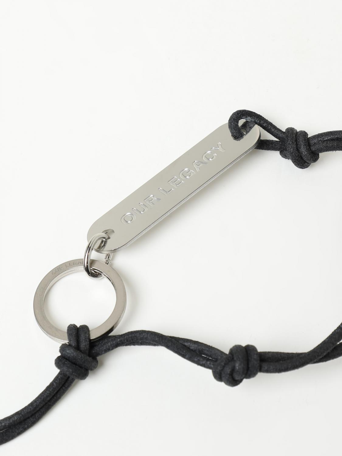 OUR LEGACY KEYRING: Keyring men Our Legacy, Black - Img 2