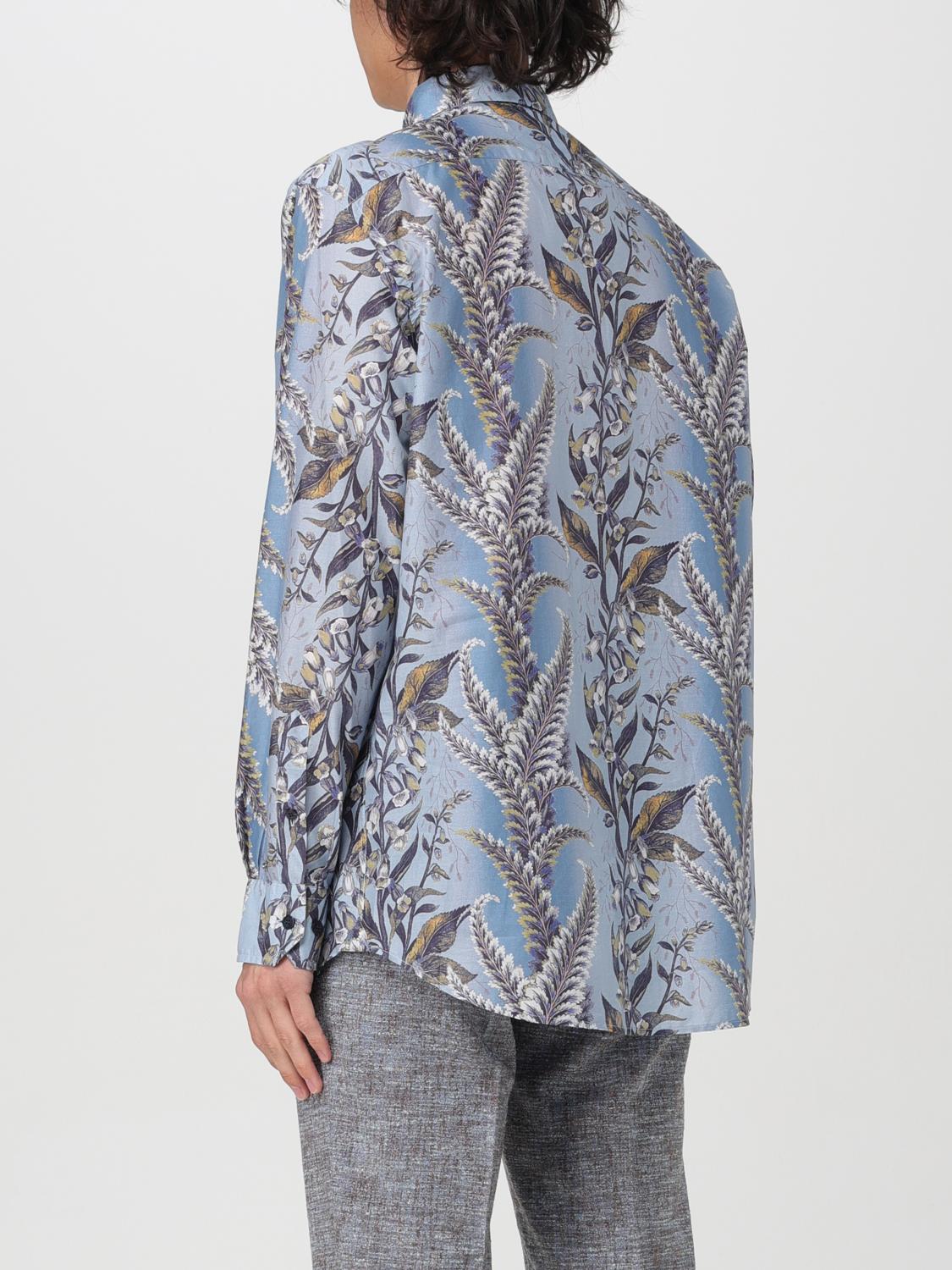 ETRO CAMISA: Camisa hombre Etro, Azul Oscuro - Img 3