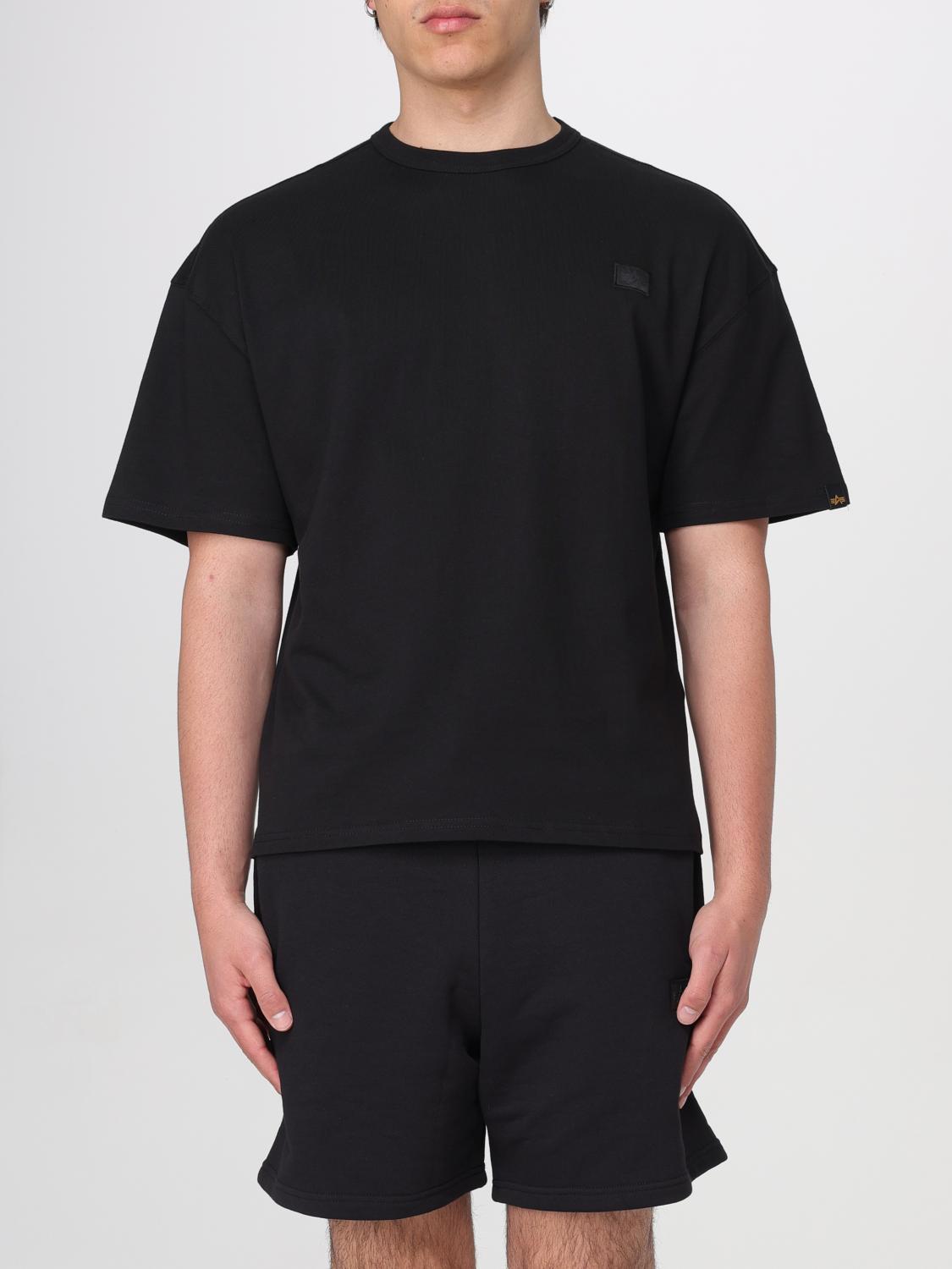 ALPHA INDUSTRIES T-SHIRT: T-shirt men Alpha Industries, Black - Img 1