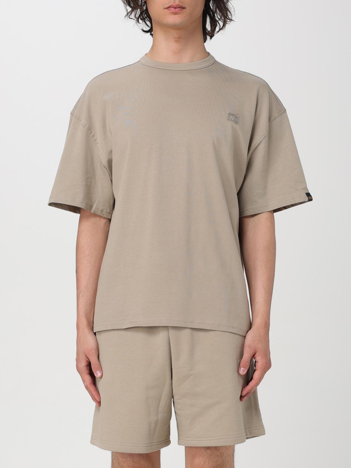 ALPHA INDUSTRIES - Man - Grey - Shirt