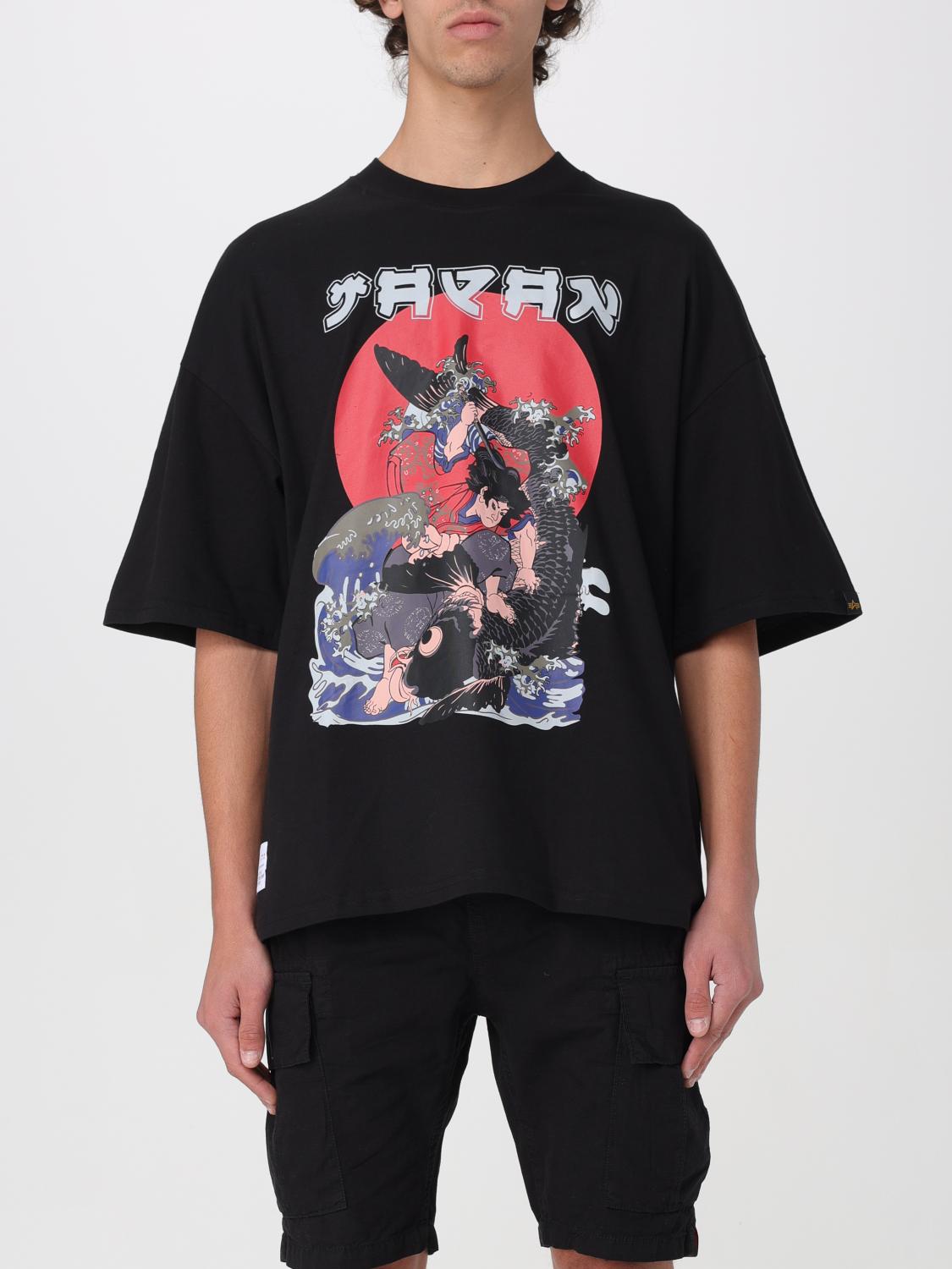 ALPHA INDUSTRIES T-SHIRT: T-shirt men Alpha Industries, Black - Img 1