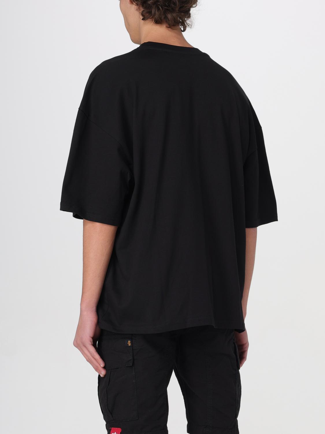 ALPHA INDUSTRIES T-SHIRT: T-shirt men Alpha Industries, Black - Img 2