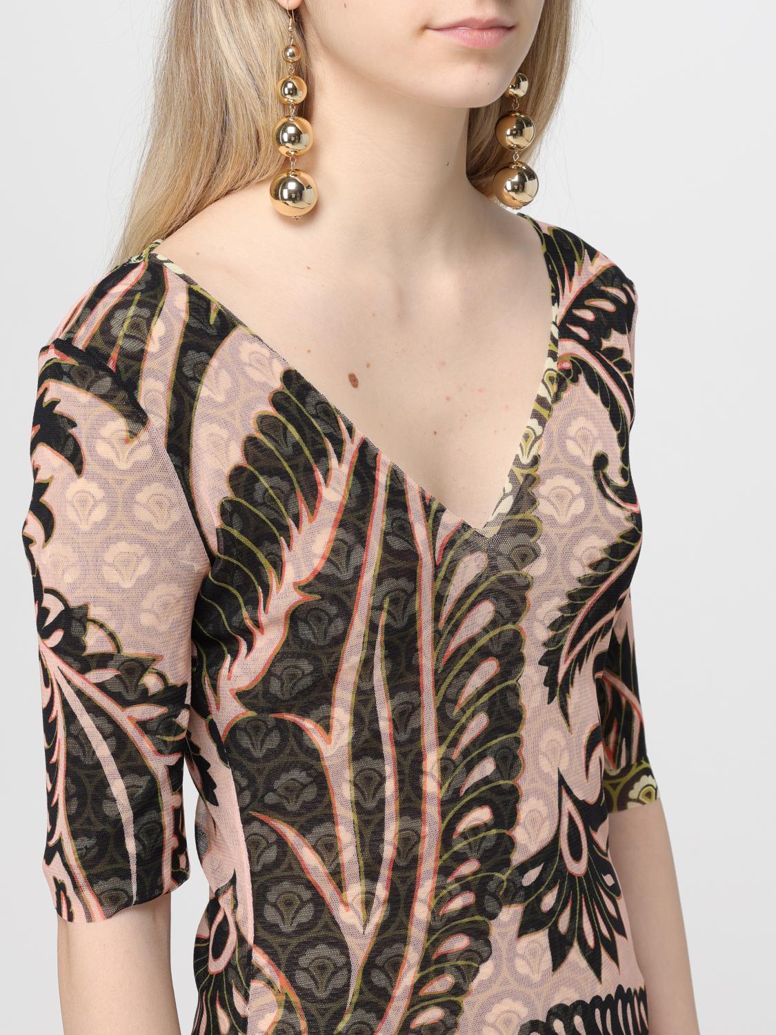 ワンピース ETRO Woman Dress Beige WRHA0145 99IAS16 X0870 Etro Outlet: Dress woman - Beige | Etro dress WRHA0145