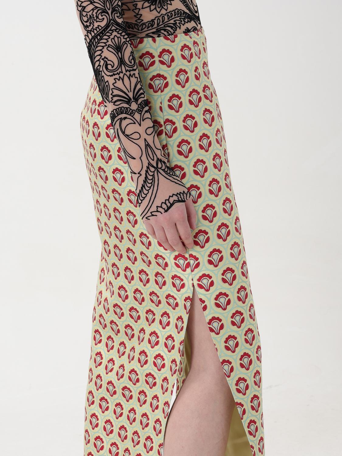 スカート ETRO Woman Skirt Green WRFA0036 99TFA07 S9840 Etro Outlet: Skirt woman - Green | Etro skirt WRFA0036