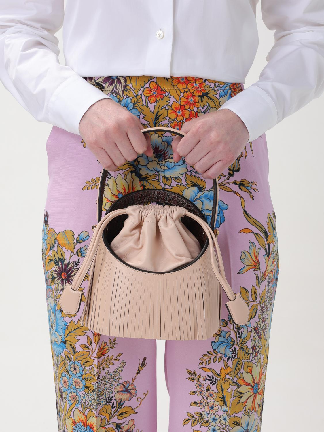 ETRO MINITASCHE: Schultertasche damen Etro, Pink - Img 2