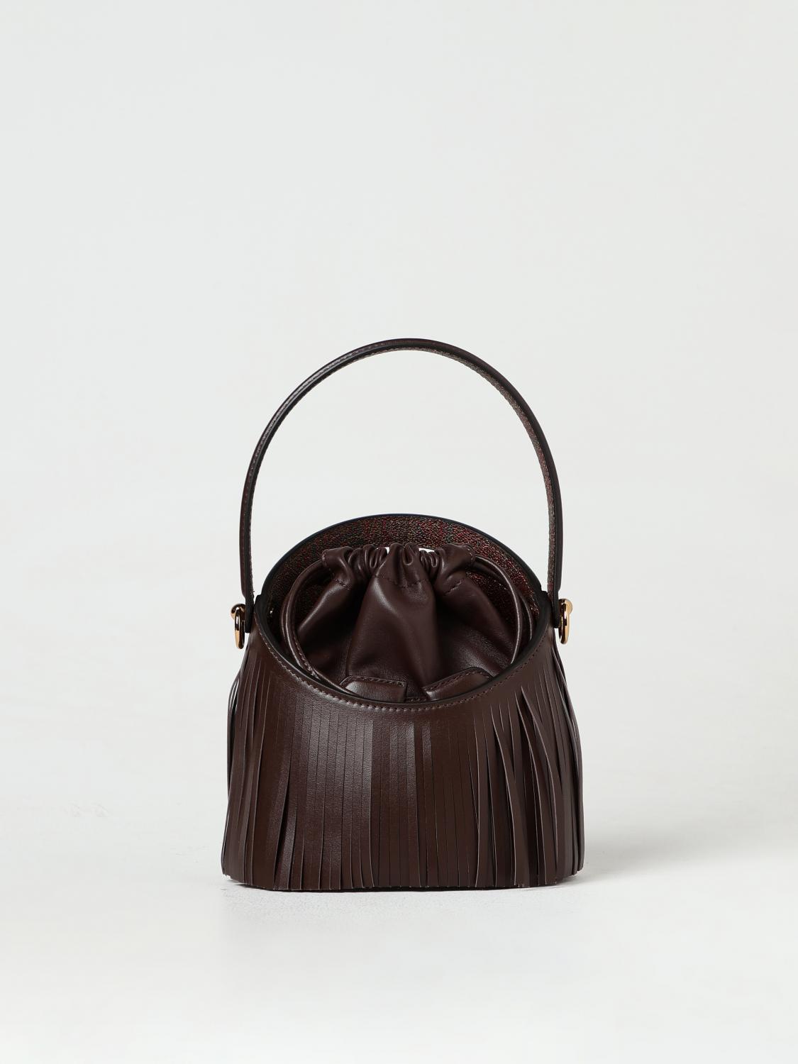 ETRO MINITASCHE: Schultertasche damen Etro, Braun - Img 1