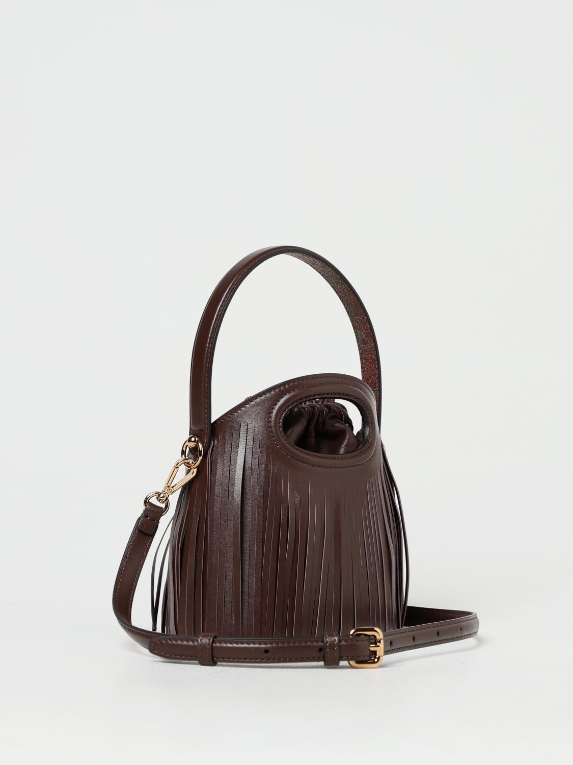 ETRO MINITASCHE: Schultertasche damen Etro, Braun - Img 3