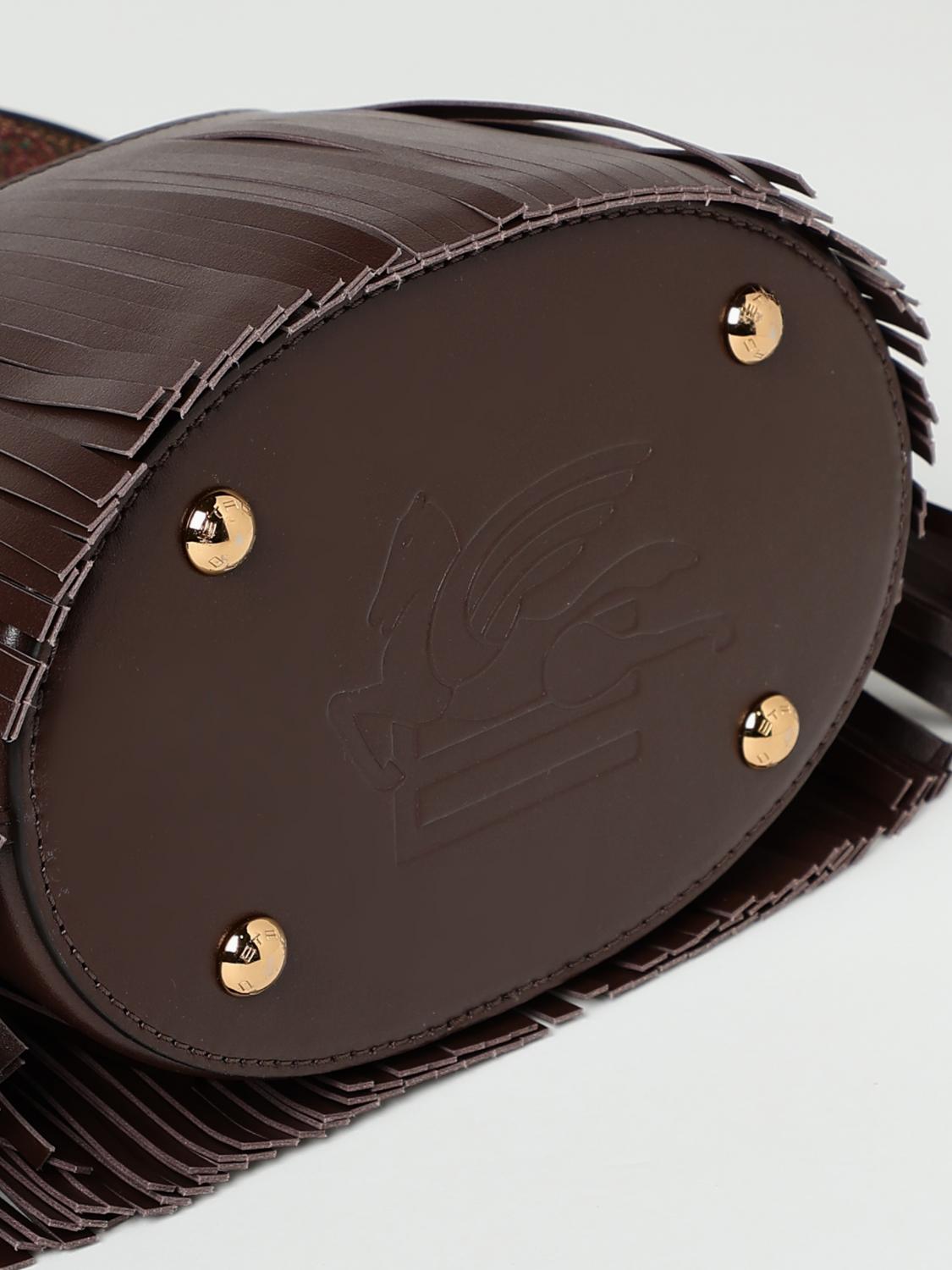 ETRO MINITASCHE: Schultertasche damen Etro, Braun - Img 4