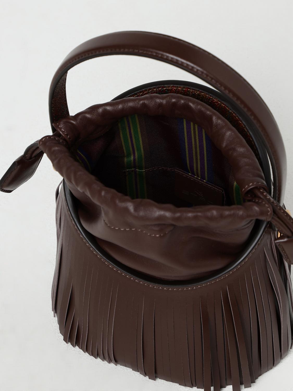 ETRO MINITASCHE: Schultertasche damen Etro, Braun - Img 5