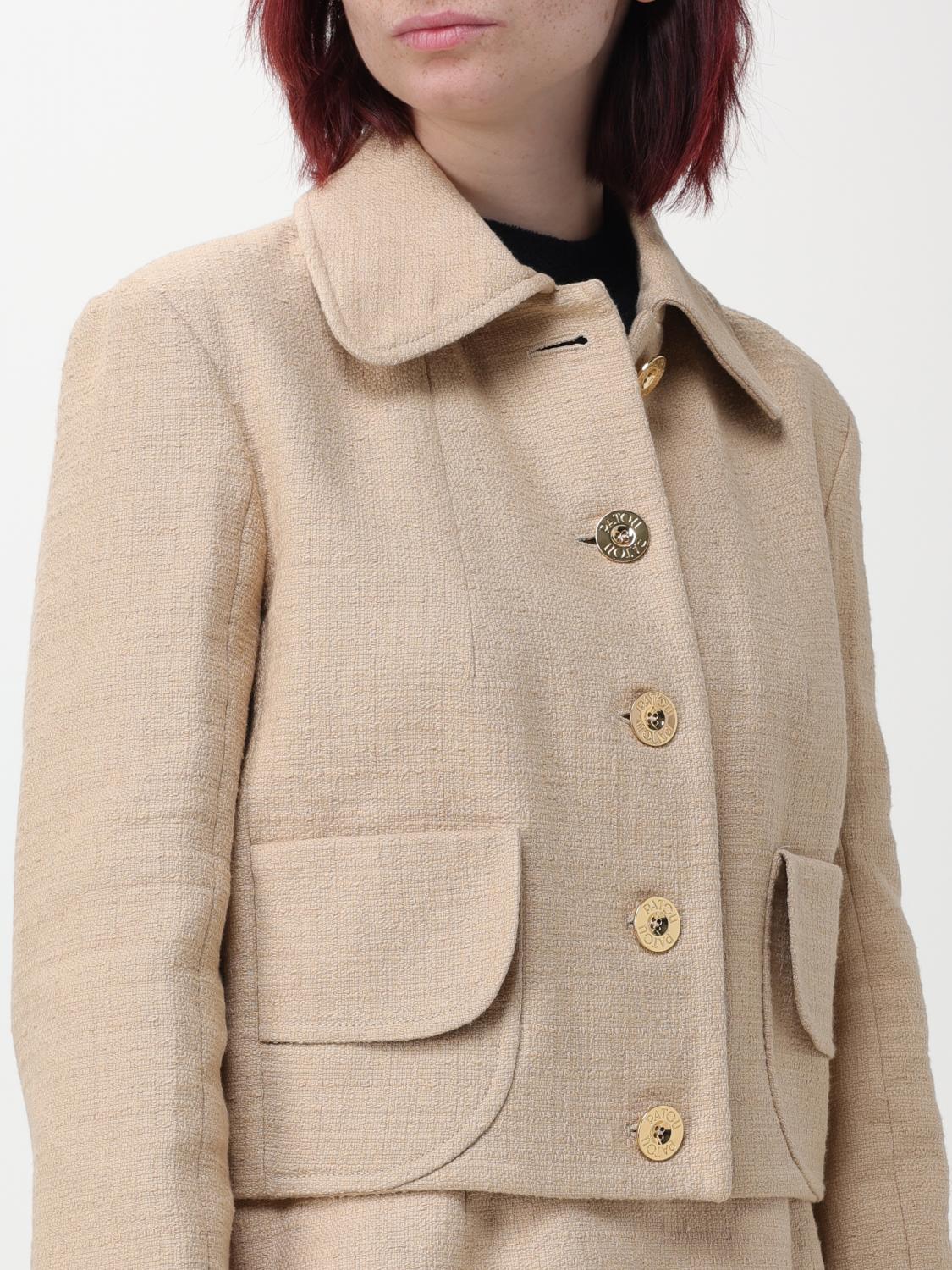 PATOU CHAQUETA: Chaqueta mujer Patou, Beige - Img 5