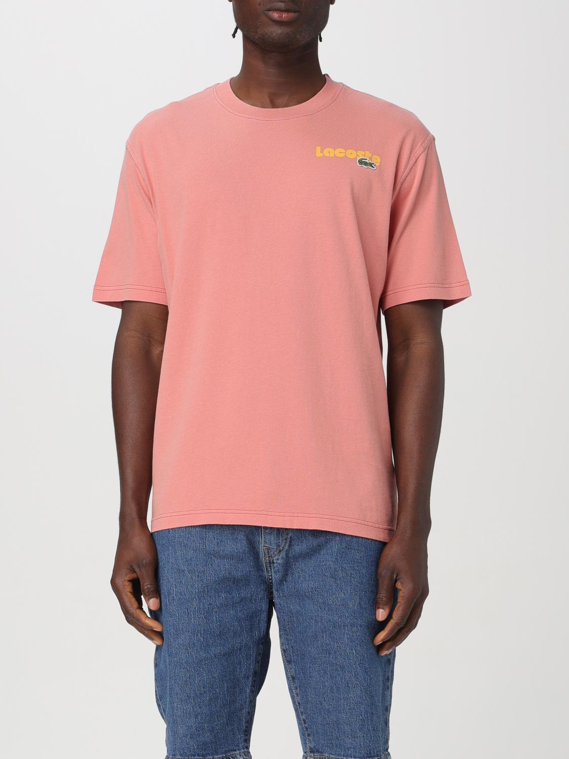 LACOSTE T-SHIRT: T-shirt men Lacoste, Red - Img 1