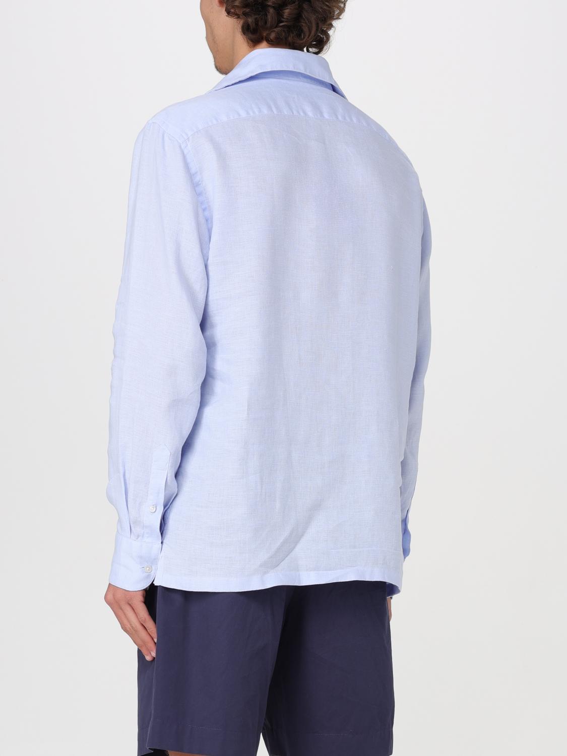 DOPPIAA CAMISA: Camisa hombre Doppiaa, Azul Oscuro - Img 2