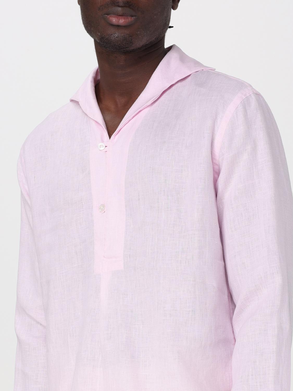 DOPPIAA CHEMISE: Chemise homme Doppiaa, Rose - Img 3