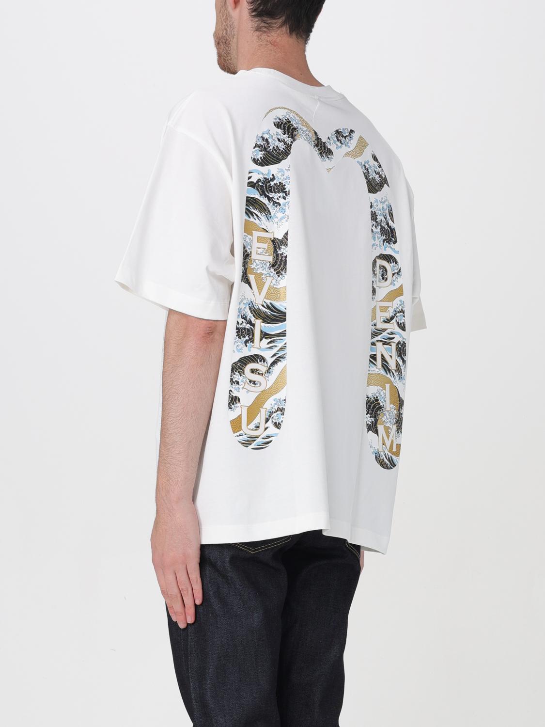 EVISU: T-shirt men - White | Evisu t-shirt 2ESHTM4TS7074