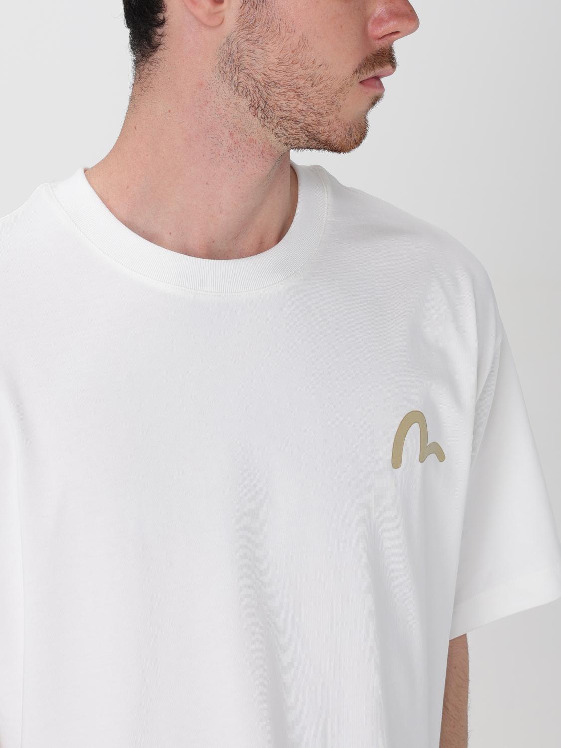 EVISU: T-shirt men - White | Evisu t-shirt 2ESHTM4TS7074