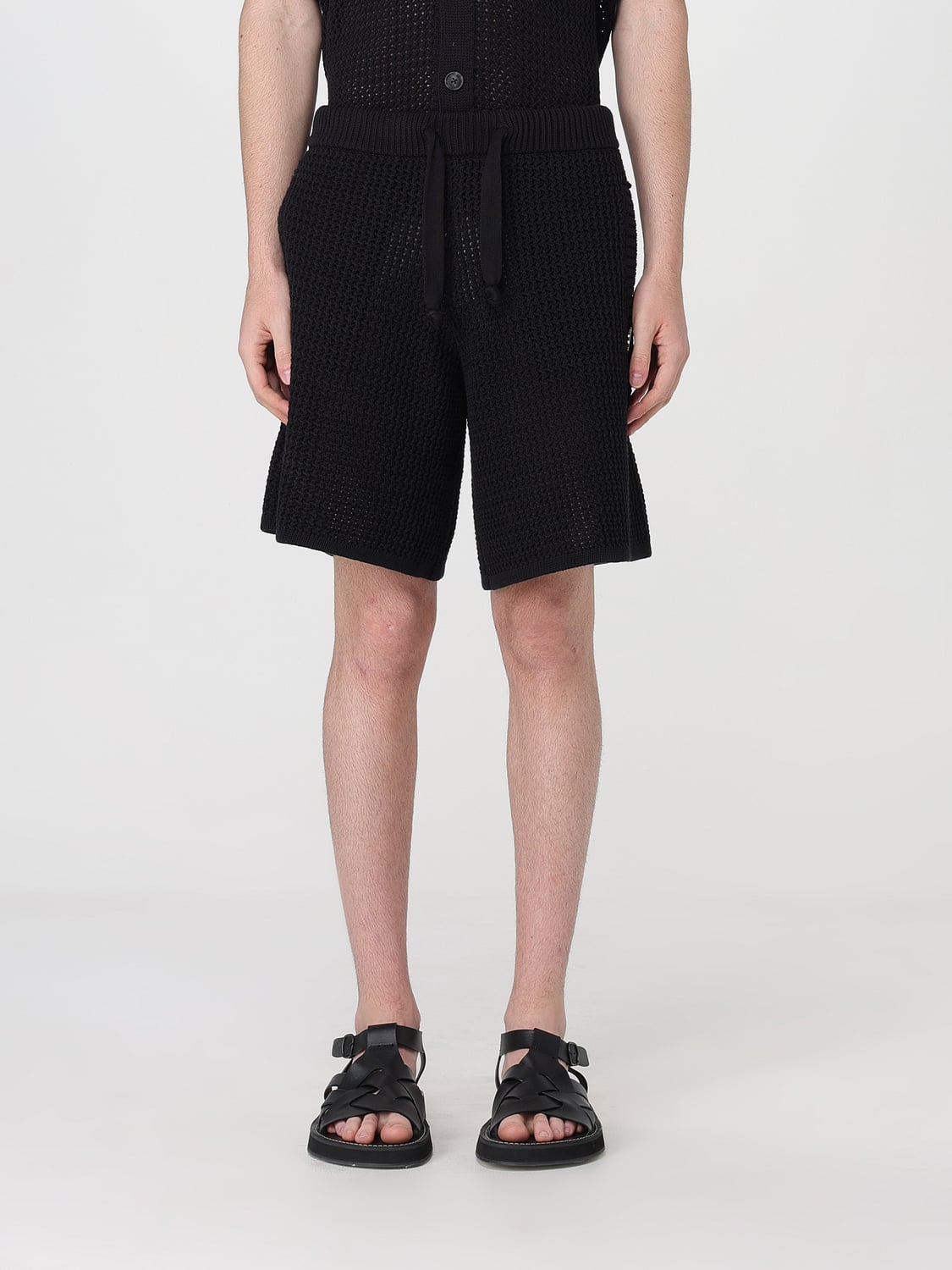 GARMENT WORKSHOP SHORTS: Short men Garment Workshop, Black - Img 1
