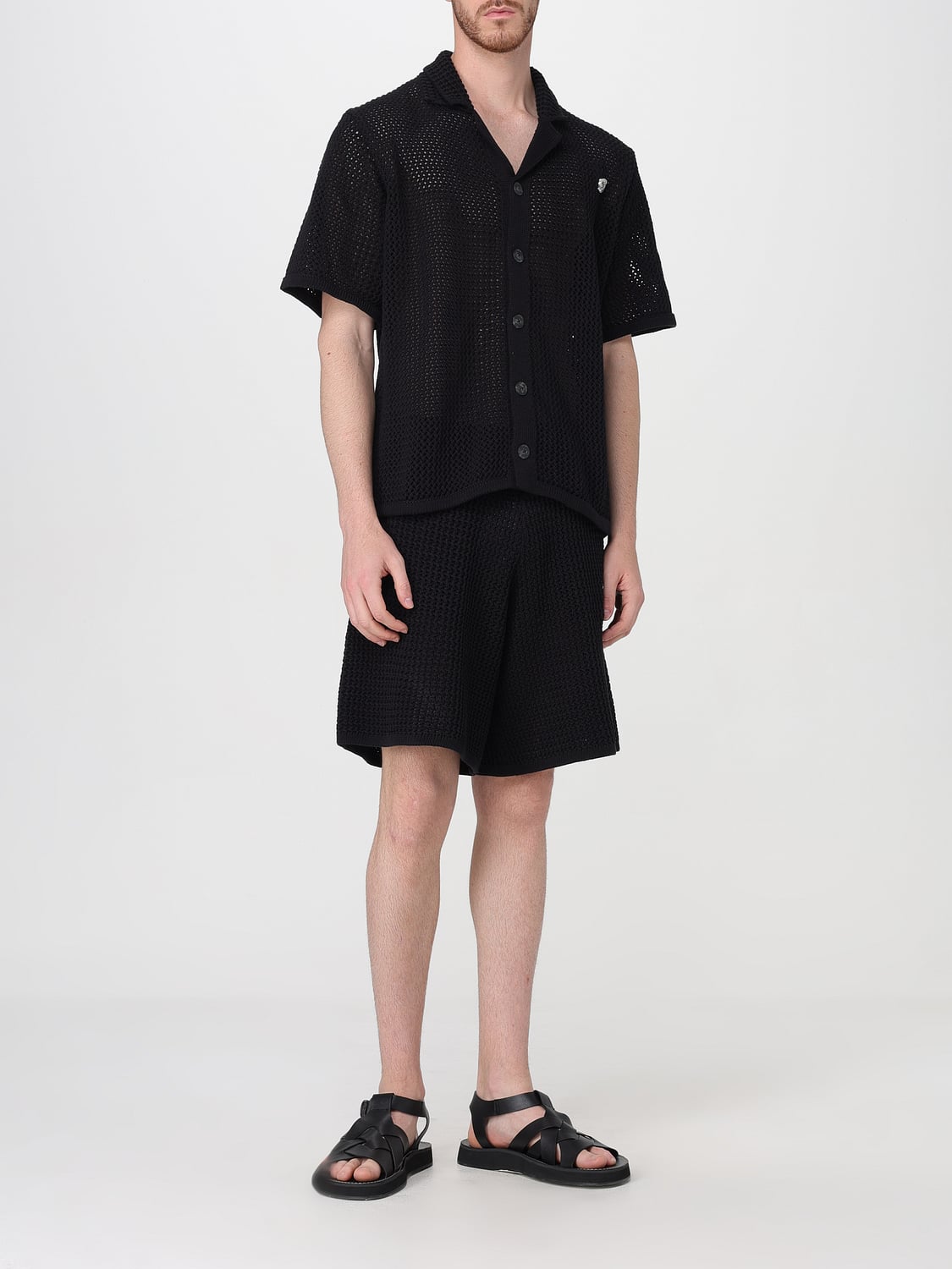 GARMENT WORKSHOP SHORTS: Short men Garment Workshop, Black - Img 2