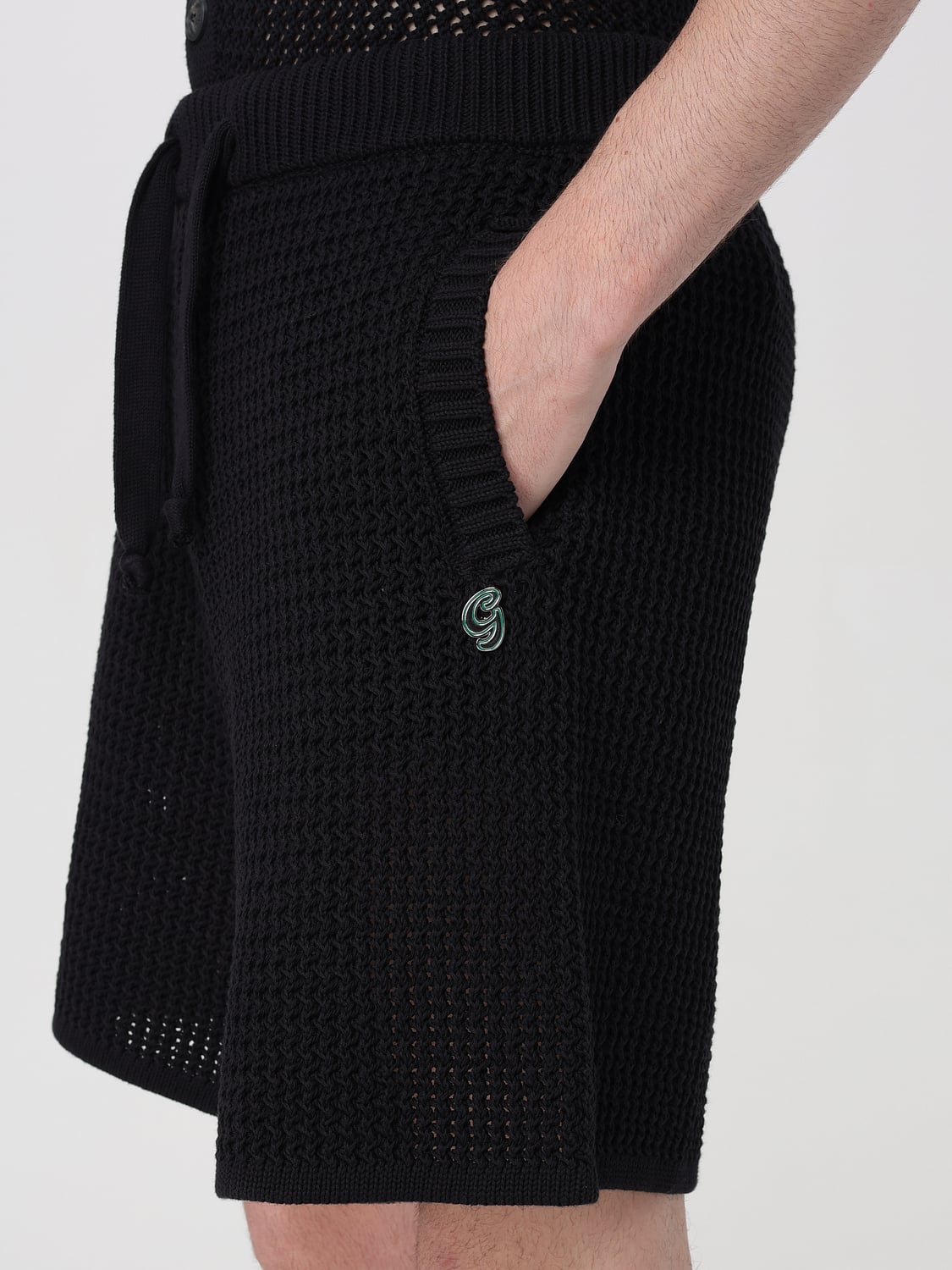 GARMENT WORKSHOP SHORTS: Short men Garment Workshop, Black - Img 4