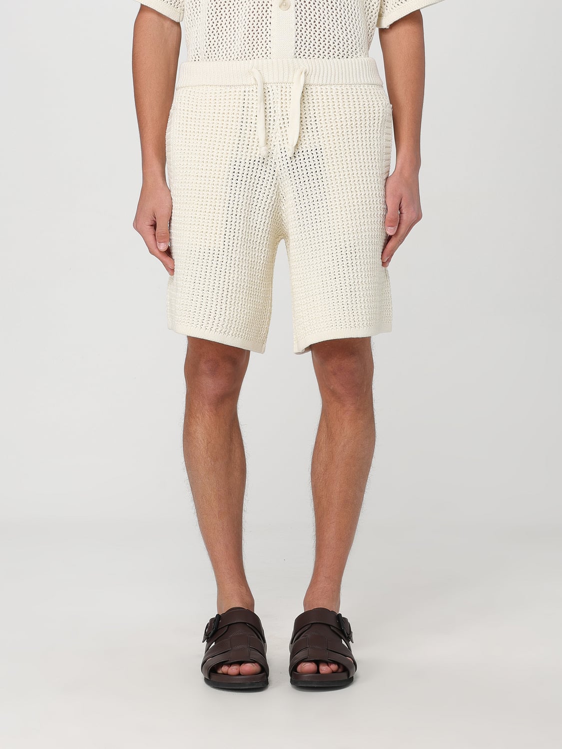 GARMENT WORKSHOP SHORTS: Short men Garment Workshop, Cream - Img 1