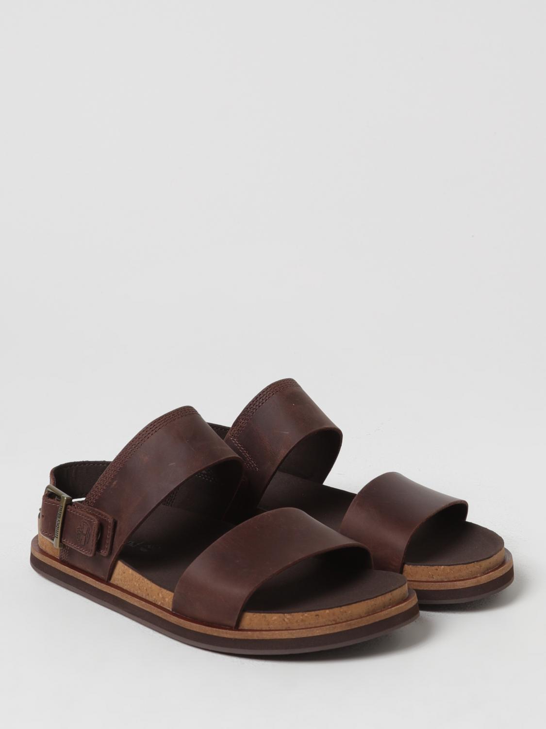 TIMBERLAND SANDALS: Sandals men Timberland, Brown - Img 2