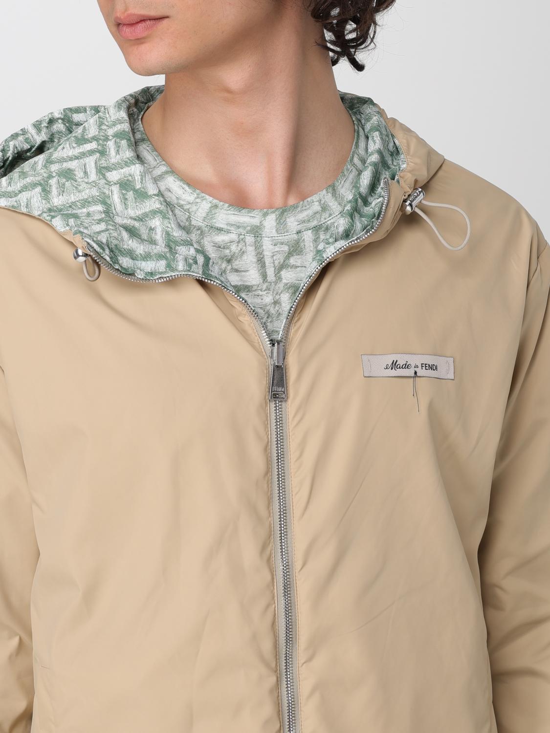 Fendi ジャケット メンズ - グリーン | FAA928AR9G | GIGLIO.COM