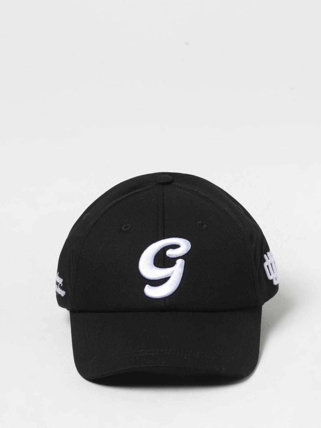 GARMENT WORKSHOP CAPPELLO: Cappello Garment Workshop in cotone con logo ricamato , Nero - Img 2