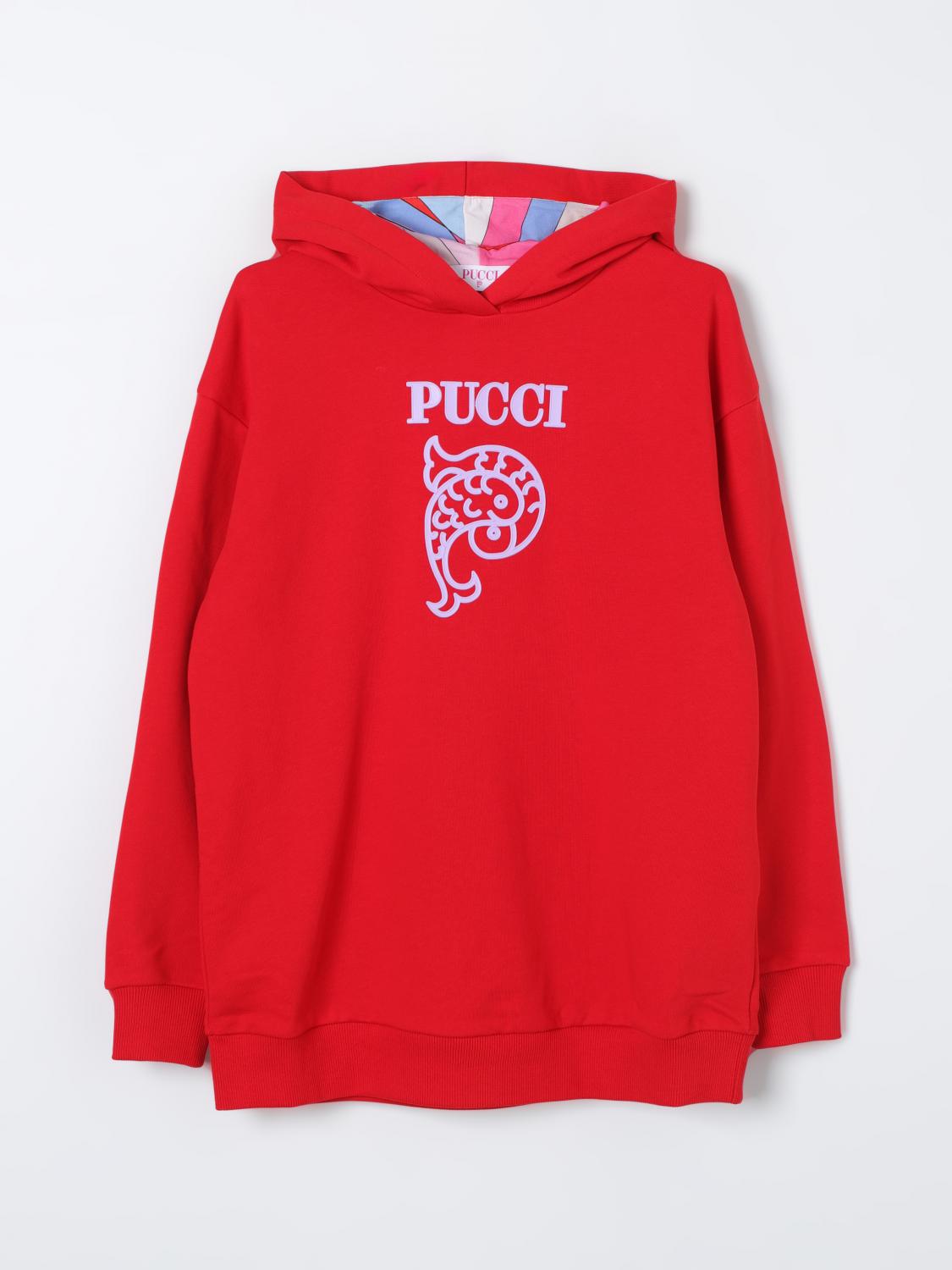 PUCCI PULLOVER: Pullover kinder Pucci Junior, Rot - Img 1